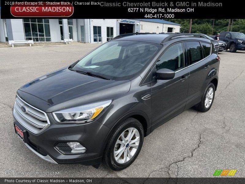 Shadow Black / Charcoal Black 2018 Ford Escape SE