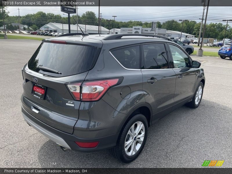 Shadow Black / Charcoal Black 2018 Ford Escape SE