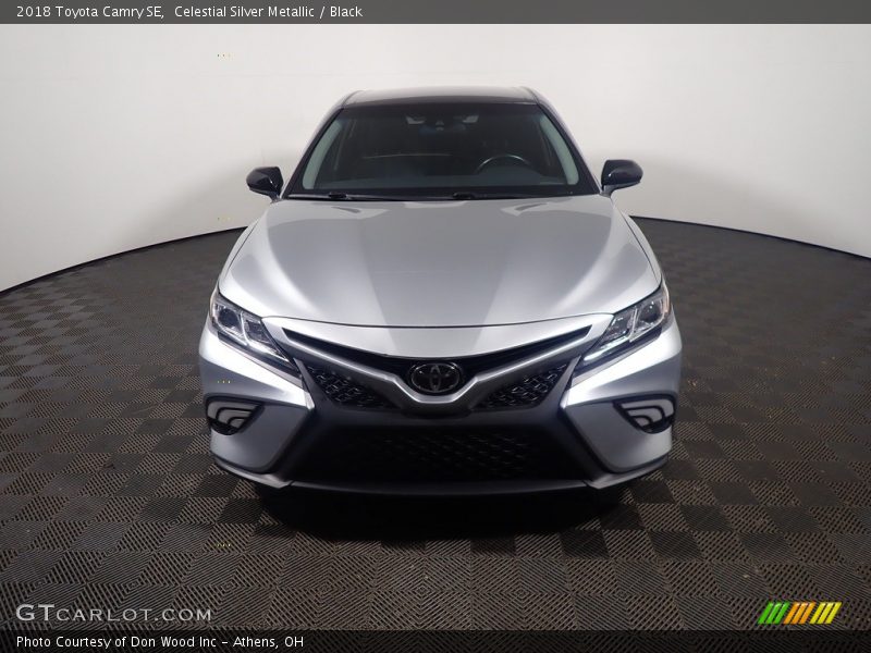 Celestial Silver Metallic / Black 2018 Toyota Camry SE