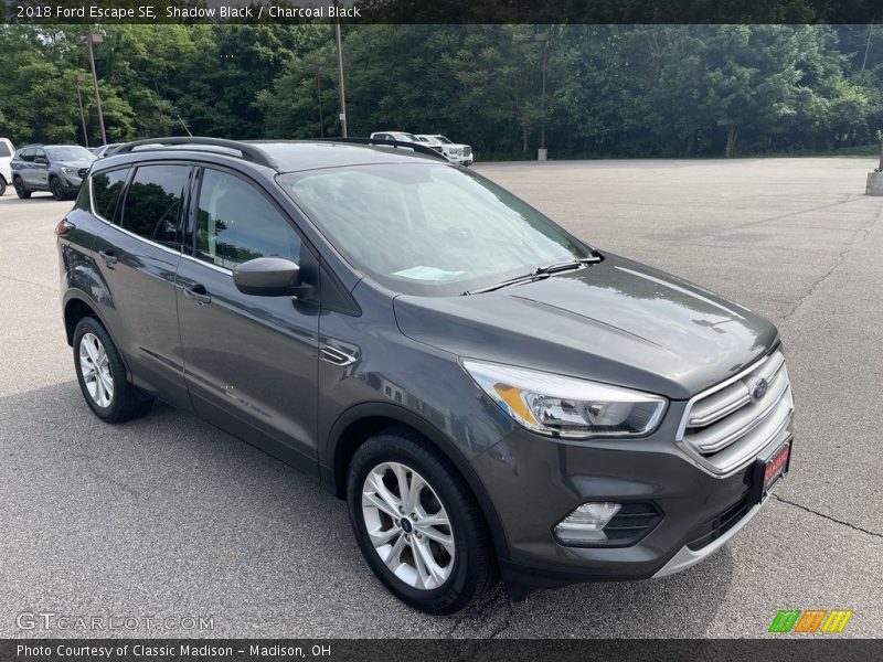 Shadow Black / Charcoal Black 2018 Ford Escape SE