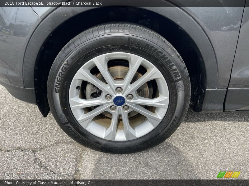 Shadow Black / Charcoal Black 2018 Ford Escape SE