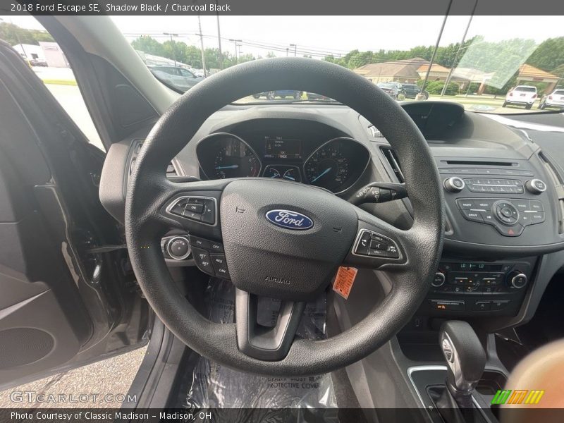 Shadow Black / Charcoal Black 2018 Ford Escape SE