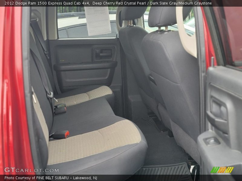 Deep Cherry Red Crystal Pearl / Dark Slate Gray/Medium Graystone 2012 Dodge Ram 1500 Express Quad Cab 4x4