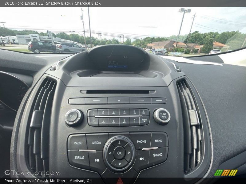 Shadow Black / Charcoal Black 2018 Ford Escape SE