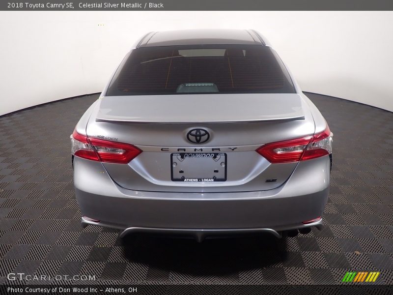 Celestial Silver Metallic / Black 2018 Toyota Camry SE