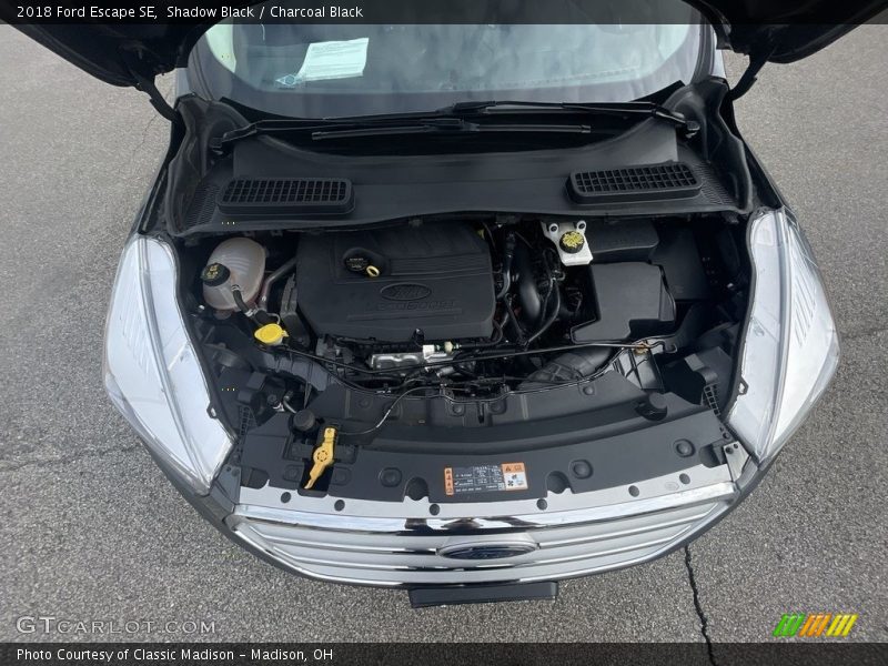 Shadow Black / Charcoal Black 2018 Ford Escape SE