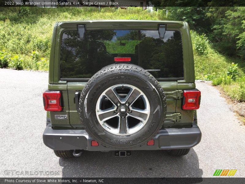 Sarge Green / Black 2022 Jeep Wrangler Unlimited Sahara 4x4