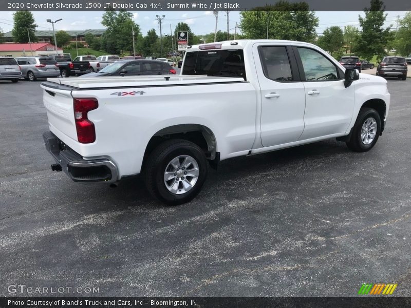 Summit White / Jet Black 2020 Chevrolet Silverado 1500 LT Double Cab 4x4
