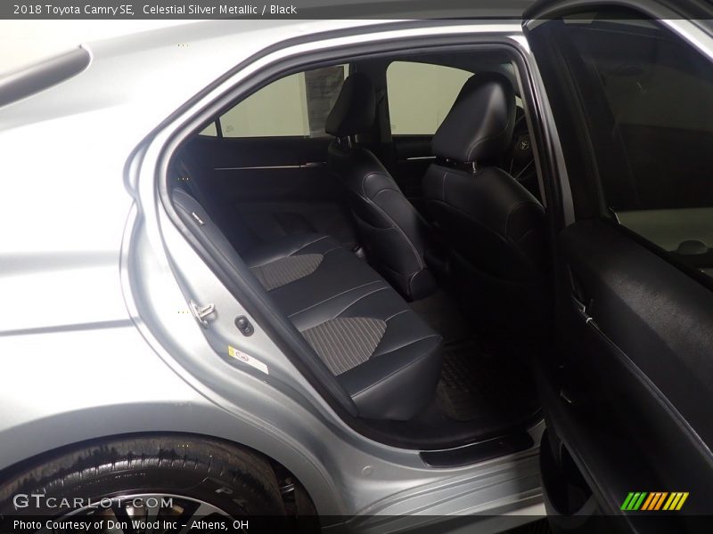 Celestial Silver Metallic / Black 2018 Toyota Camry SE