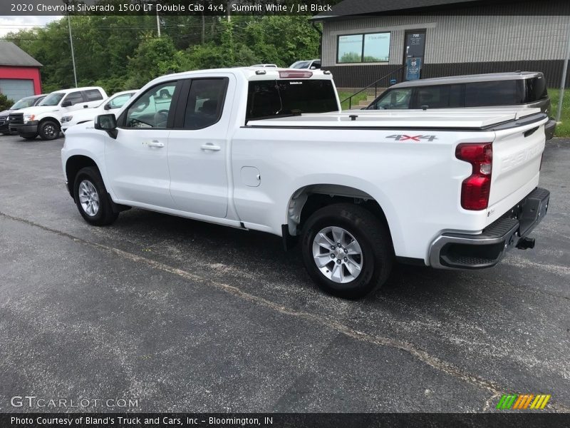 Summit White / Jet Black 2020 Chevrolet Silverado 1500 LT Double Cab 4x4
