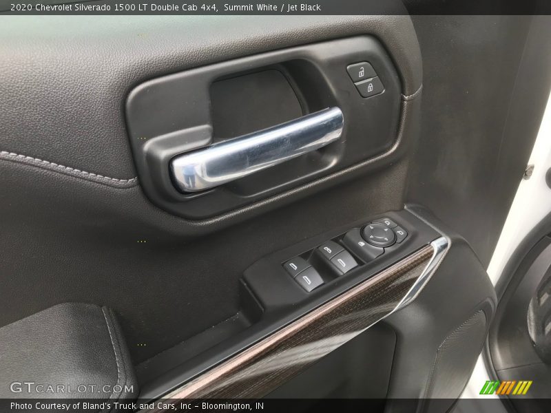 Summit White / Jet Black 2020 Chevrolet Silverado 1500 LT Double Cab 4x4