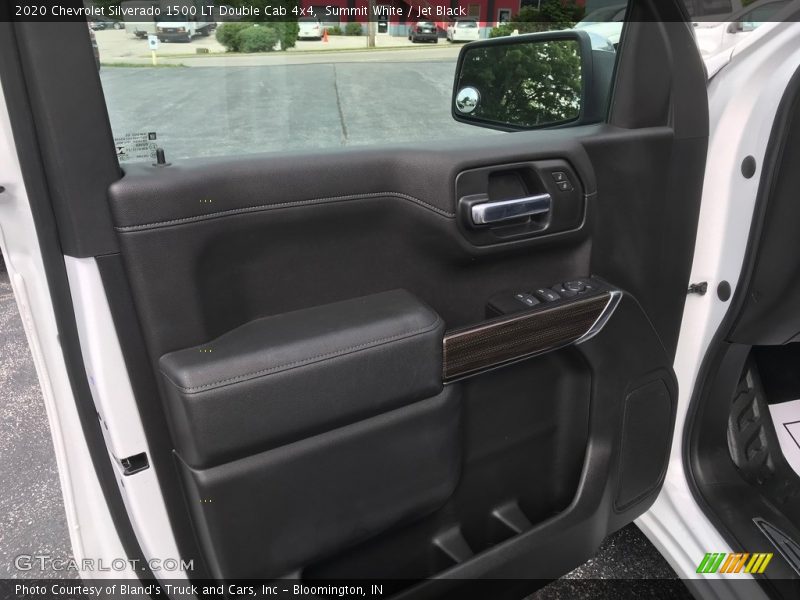 Summit White / Jet Black 2020 Chevrolet Silverado 1500 LT Double Cab 4x4
