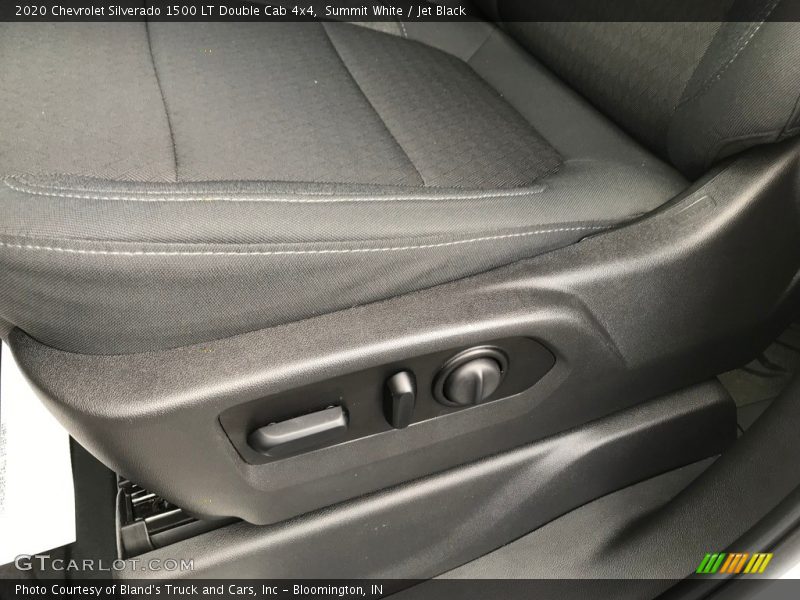 Summit White / Jet Black 2020 Chevrolet Silverado 1500 LT Double Cab 4x4