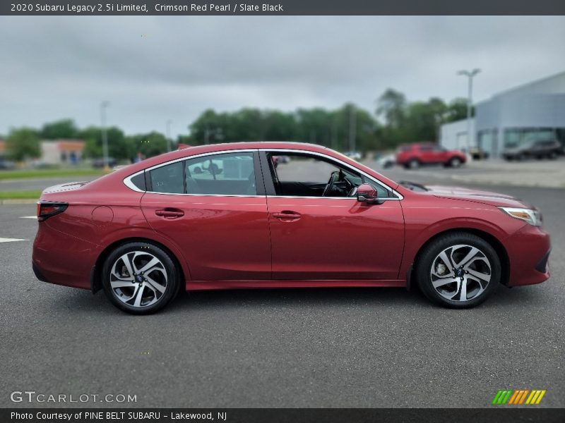 Crimson Red Pearl / Slate Black 2020 Subaru Legacy 2.5i Limited