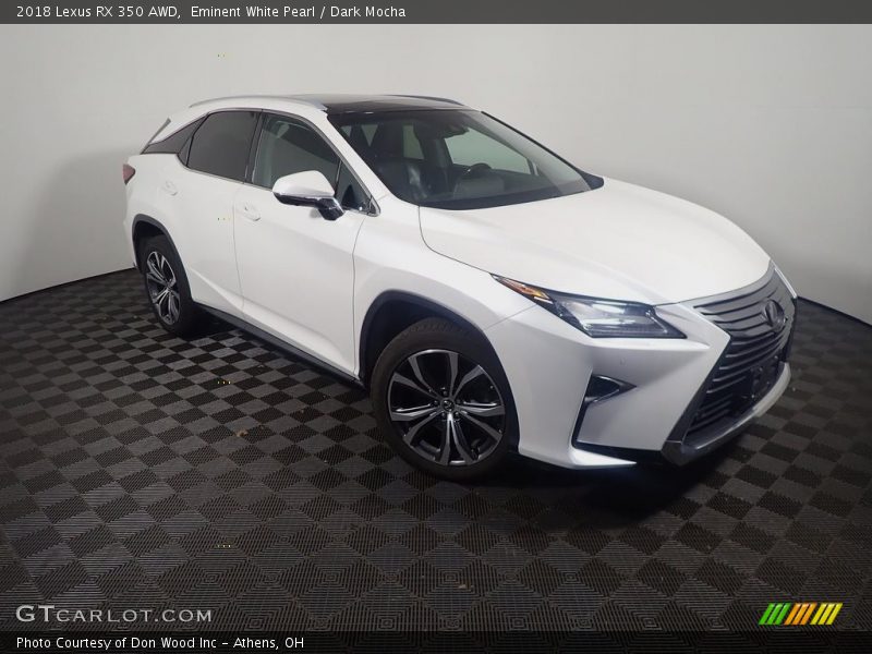 Front 3/4 View of 2018 RX 350 AWD