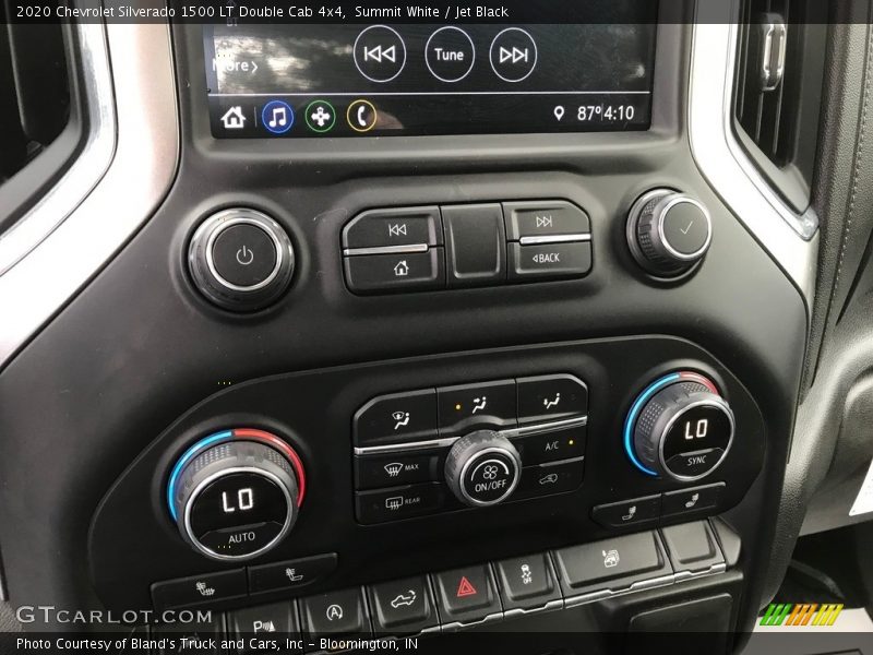 Summit White / Jet Black 2020 Chevrolet Silverado 1500 LT Double Cab 4x4
