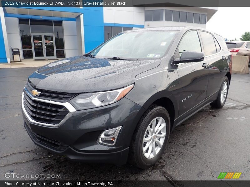Nightfall Gray Metallic / Jet Black 2019 Chevrolet Equinox LT AWD