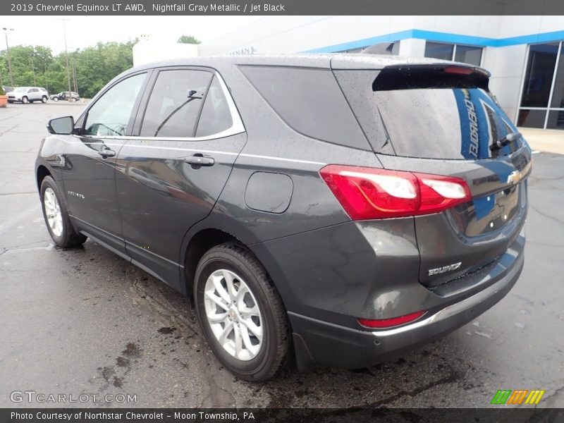 Nightfall Gray Metallic / Jet Black 2019 Chevrolet Equinox LT AWD
