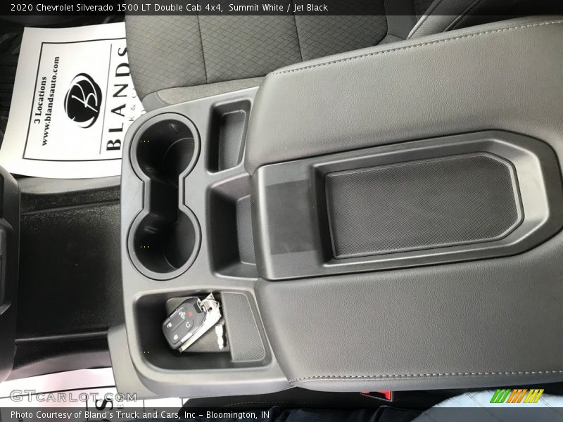 Summit White / Jet Black 2020 Chevrolet Silverado 1500 LT Double Cab 4x4