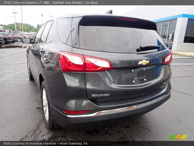 Nightfall Gray Metallic / Jet Black 2019 Chevrolet Equinox LT AWD