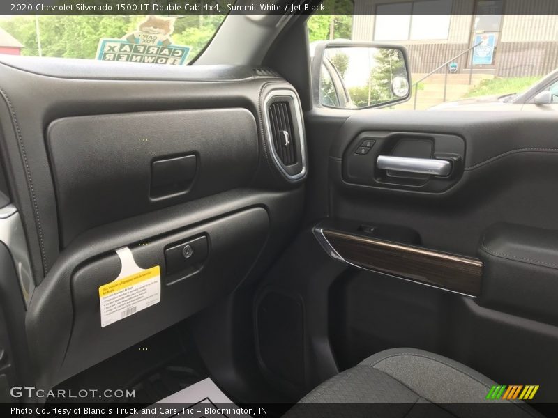 Summit White / Jet Black 2020 Chevrolet Silverado 1500 LT Double Cab 4x4