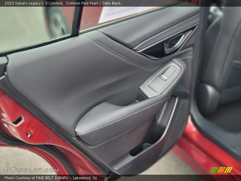 Crimson Red Pearl / Slate Black 2020 Subaru Legacy 2.5i Limited