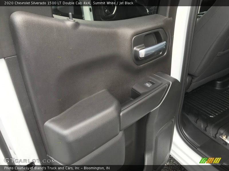 Summit White / Jet Black 2020 Chevrolet Silverado 1500 LT Double Cab 4x4