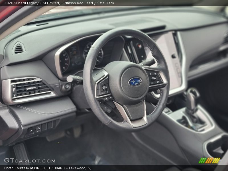 Crimson Red Pearl / Slate Black 2020 Subaru Legacy 2.5i Limited