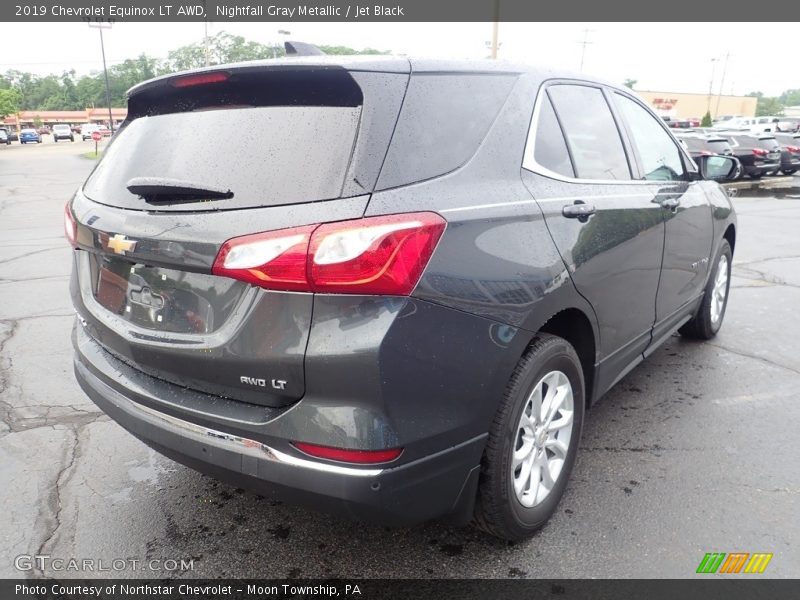 Nightfall Gray Metallic / Jet Black 2019 Chevrolet Equinox LT AWD