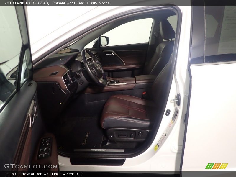  2018 RX 350 AWD Dark Mocha Interior