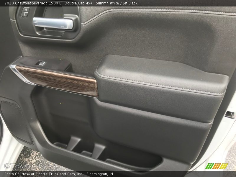 Summit White / Jet Black 2020 Chevrolet Silverado 1500 LT Double Cab 4x4
