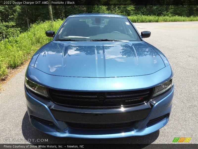 Frostbite / Black 2022 Dodge Charger SXT AWD