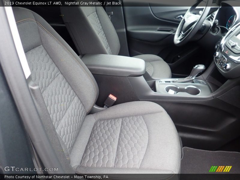 Nightfall Gray Metallic / Jet Black 2019 Chevrolet Equinox LT AWD