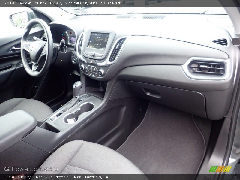 Nightfall Gray Metallic / Jet Black 2019 Chevrolet Equinox LT AWD