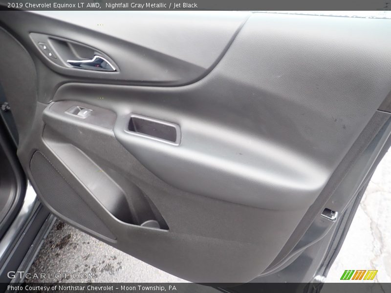Nightfall Gray Metallic / Jet Black 2019 Chevrolet Equinox LT AWD