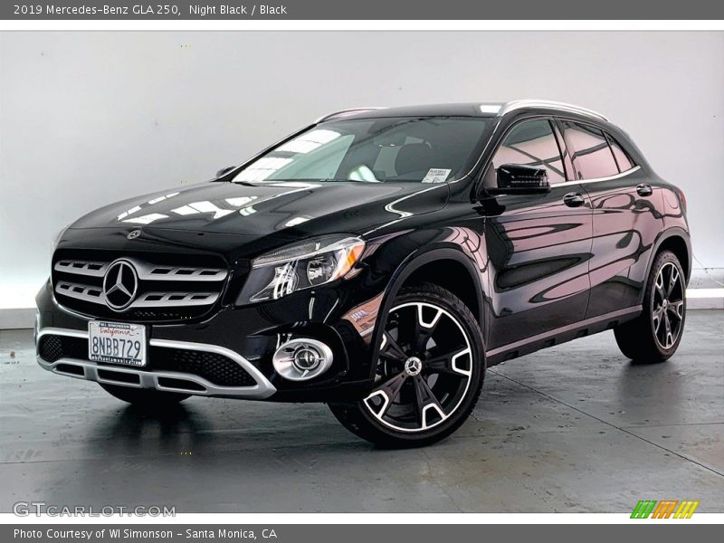 Night Black / Black 2019 Mercedes-Benz GLA 250