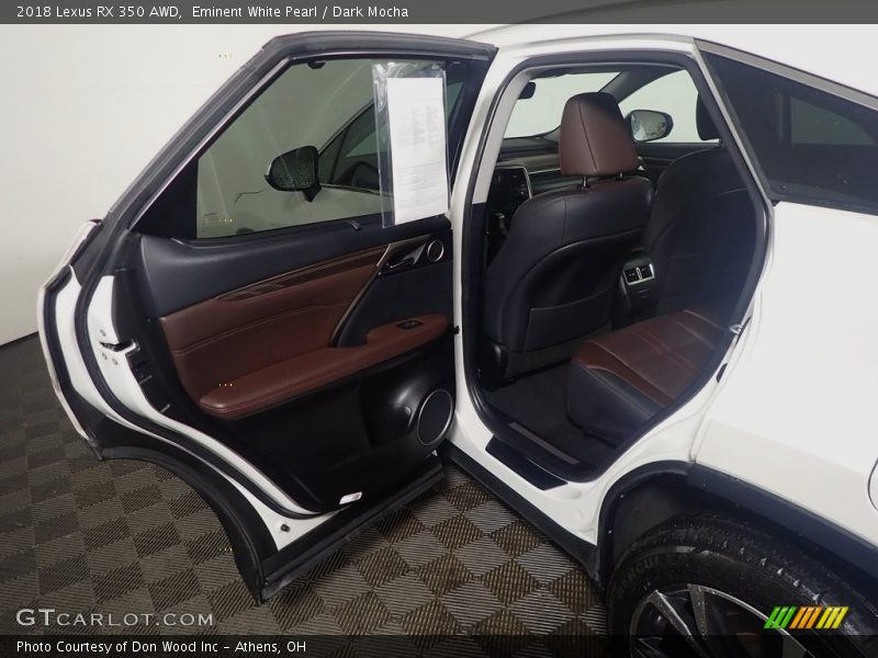 Rear Seat of 2018 RX 350 AWD