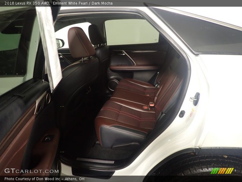 Rear Seat of 2018 RX 350 AWD