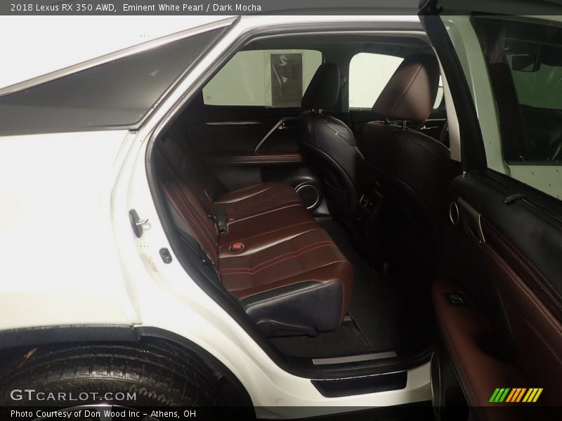 Eminent White Pearl / Dark Mocha 2018 Lexus RX 350 AWD