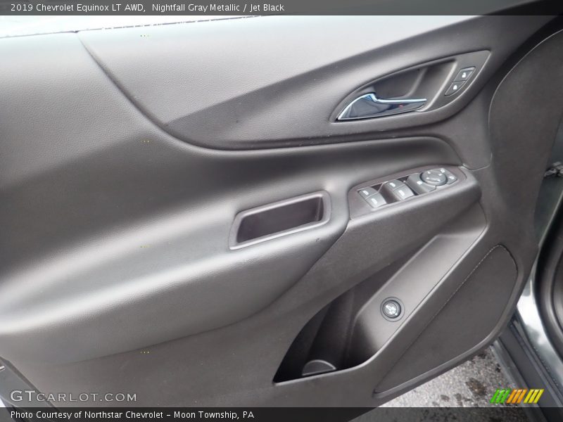 Nightfall Gray Metallic / Jet Black 2019 Chevrolet Equinox LT AWD