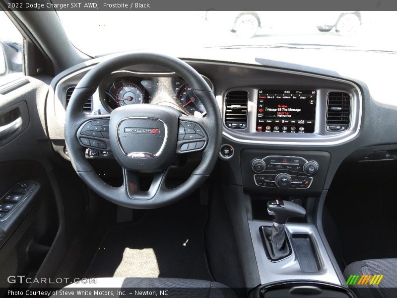Frostbite / Black 2022 Dodge Charger SXT AWD