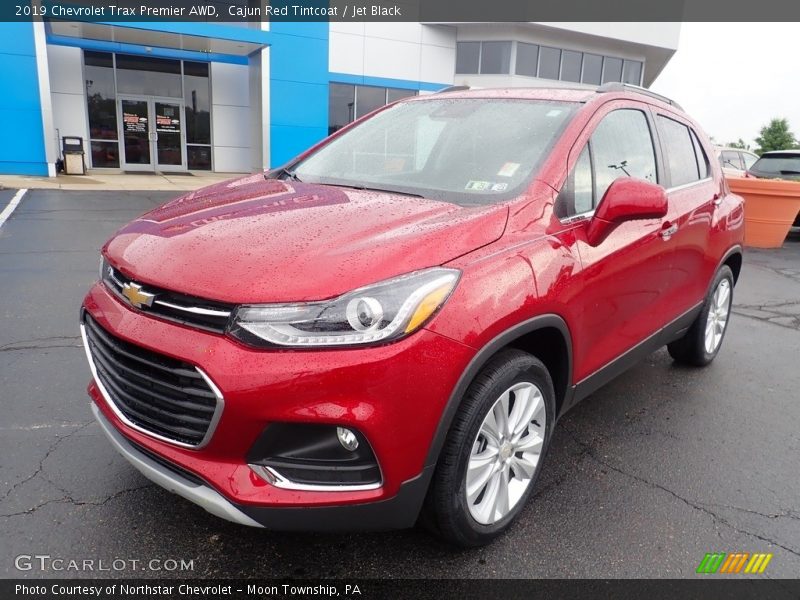 Cajun Red Tintcoat / Jet Black 2019 Chevrolet Trax Premier AWD