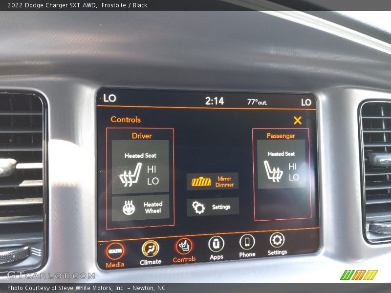 Frostbite / Black 2022 Dodge Charger SXT AWD