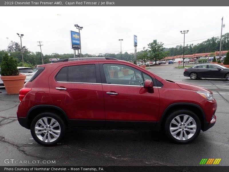 Cajun Red Tintcoat / Jet Black 2019 Chevrolet Trax Premier AWD