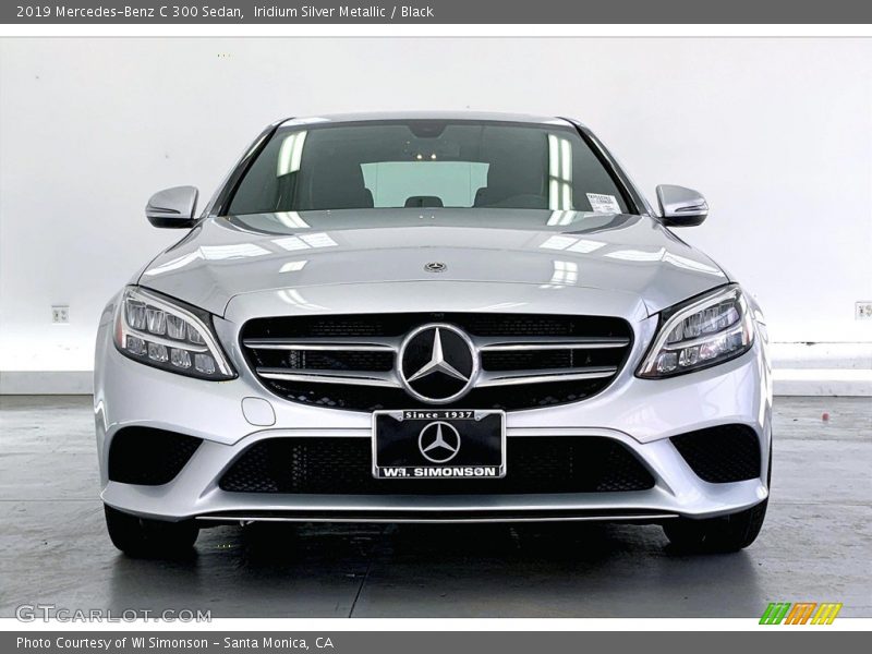 Iridium Silver Metallic / Black 2019 Mercedes-Benz C 300 Sedan