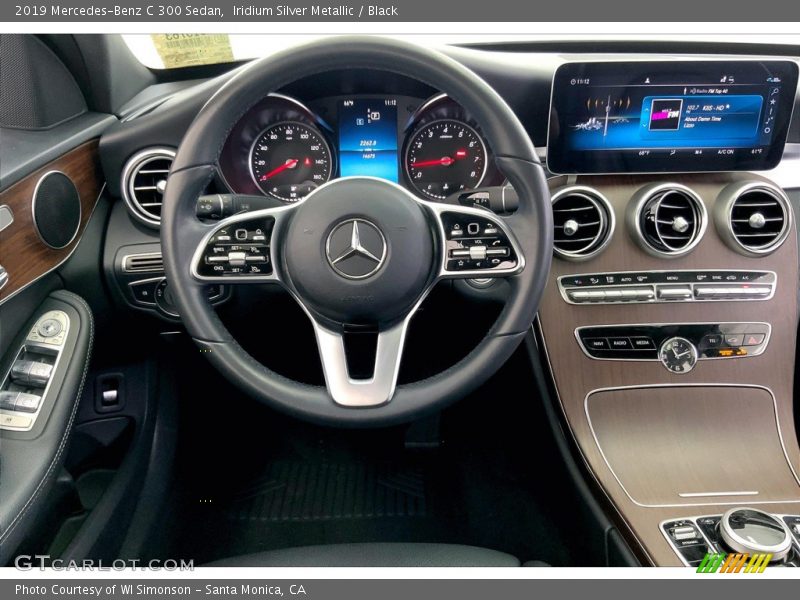 Iridium Silver Metallic / Black 2019 Mercedes-Benz C 300 Sedan