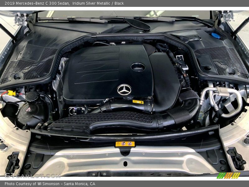 Iridium Silver Metallic / Black 2019 Mercedes-Benz C 300 Sedan