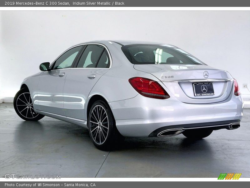 Iridium Silver Metallic / Black 2019 Mercedes-Benz C 300 Sedan
