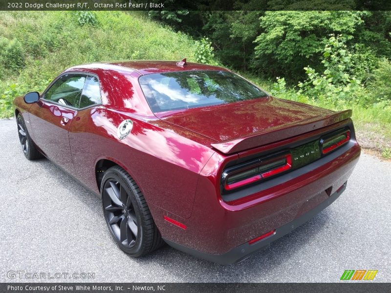 Octane Red Pearl / Black 2022 Dodge Challenger R/T