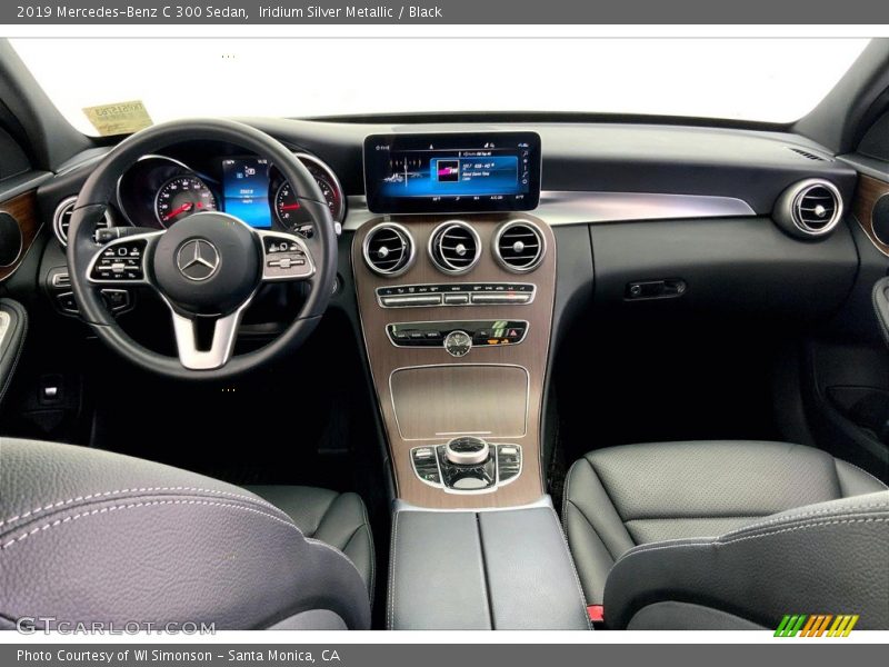 Iridium Silver Metallic / Black 2019 Mercedes-Benz C 300 Sedan